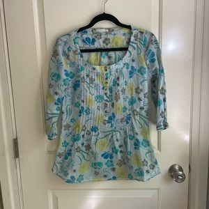 Marks & Spencer’s summer cotton/silk top
